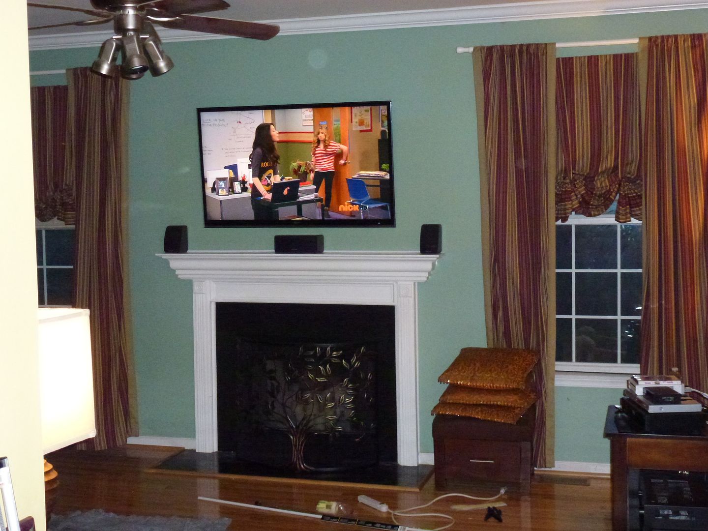 Mounting TV over gas fireplace??? is it ok im getting so many different opinions Home Theater Design and Construction